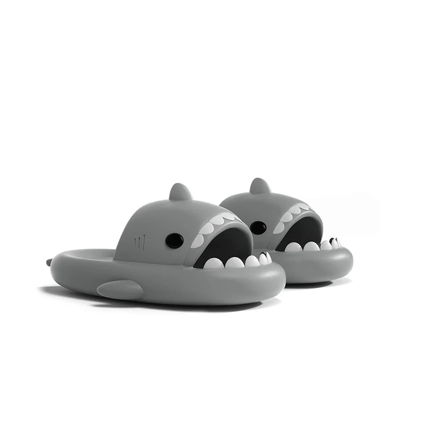 Claquettes requins - Gris - US 6 - 7 - Launchify